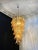 Orange Large Italian Murano Glass Spiral Chandelier, 1990s For Sale - Image 8 of 18