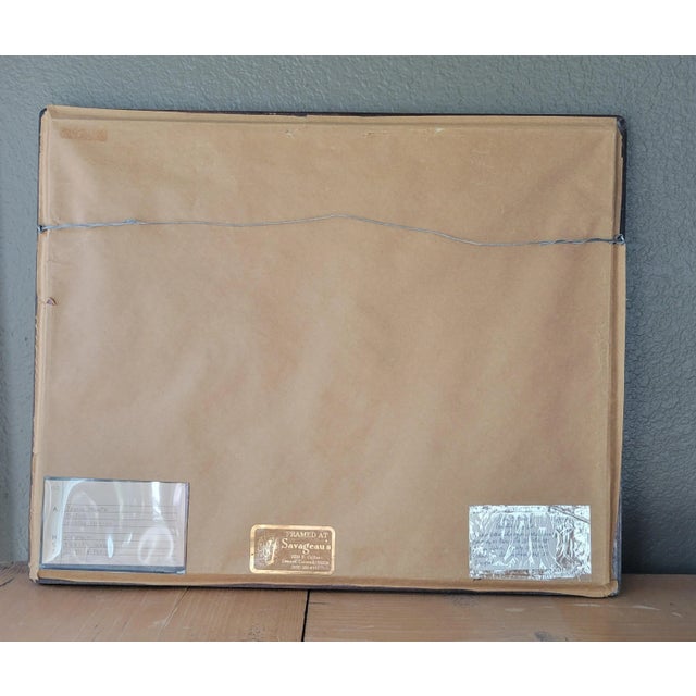 Signed Jessie E. Muntz (Great Britian, Active 1903-1924) Landscape Scene, Watercolor (Framed) For Sale - Image 9 of 12