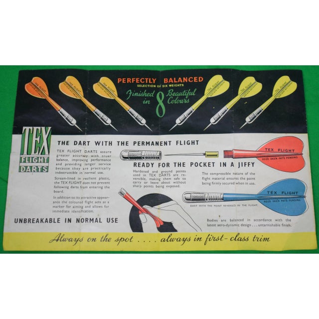 Traditional Vintage Abercrombie & Fitch Tex Flight Darts Box For Sale - Image 3 of 8