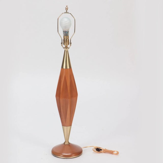 Mid-Century Modern 1960 Mid-Century Modern Sculptural Lamp For Sale - Image 3 of 8