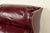 Burgundy Hancock & Moore Chippendale Wingback Leather Lounge Chairs | Pair For Sale - Image 8 of 14