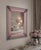 Venetian Rectangular Pink and Grey Murano Glass Mirror, 1970 For Sale - Image 4 of 13