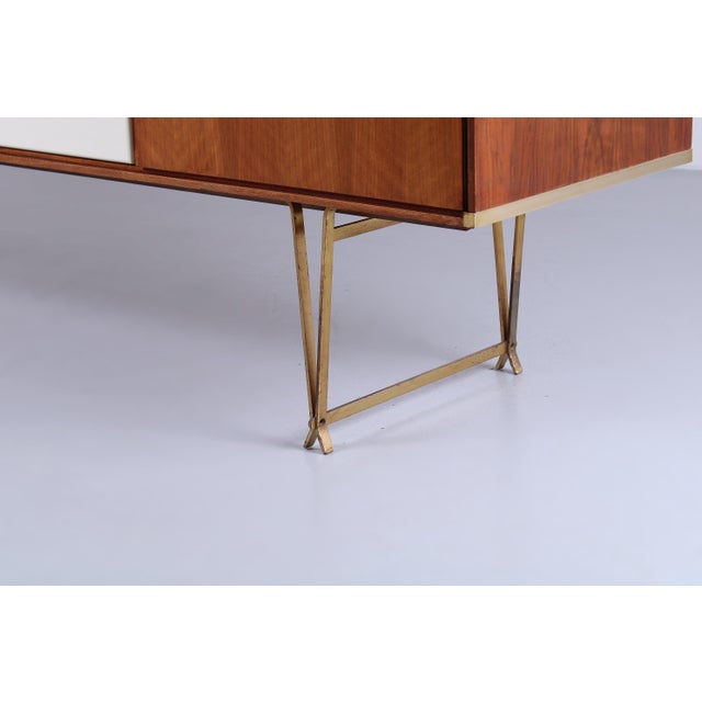 Fristho Small Two Tone Modulus Sideboard from Fristho, 1960s For Sale - Image 4 of 18