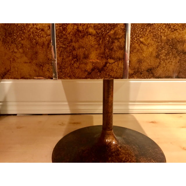 Wood Lane Modern Lacquered Folding Cube Cabinet Bar For Sale - Image 7 of 11