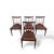 1960s Brasilia Dining Chairs in Teak with Brown Vinyl Seats from G-Plan, 1960s, Set of 4 For Sale - Image 5 of 8