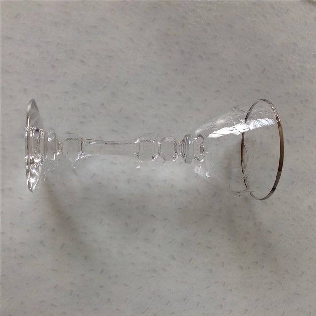 1960s Mid-Century Cut Crystal Barware by Fostoria - Set of 26 For Sale - Image 5 of 11