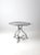 Blue Antique Metal Garden Table For Sale - Image 8 of 13