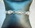 Metal 6.45 Ct Natural Trillion, Square , Round & Marquise Shape Diamond Bracelet 18kg For Sale - Image 7 of 8