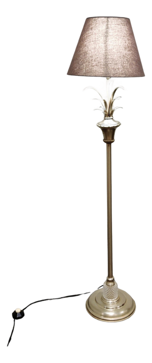 Vintage Pineapple Leaf Floor Lamp, 1970s
