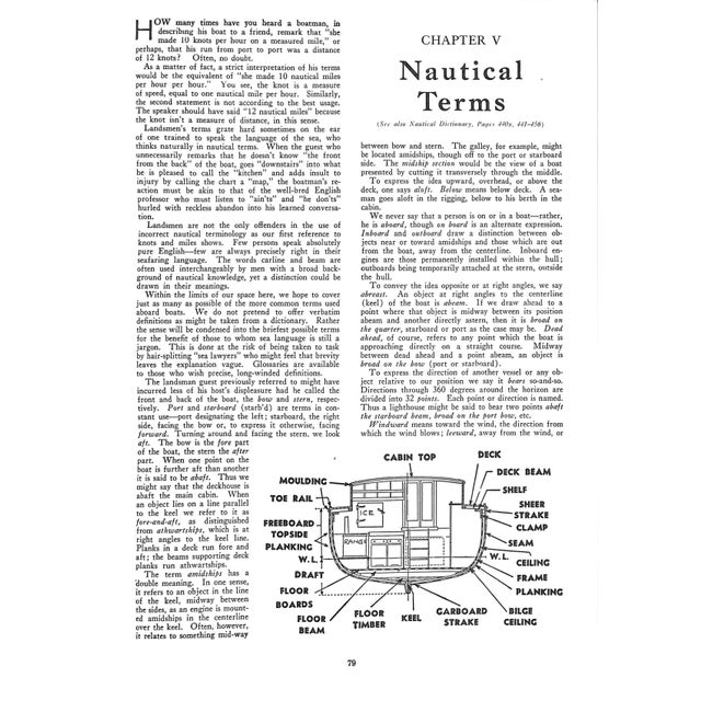 "Piloting Seamanship and Small Boat Handling" 1962 Chapman, Charles F. For Sale In New York - Image 6 of 12