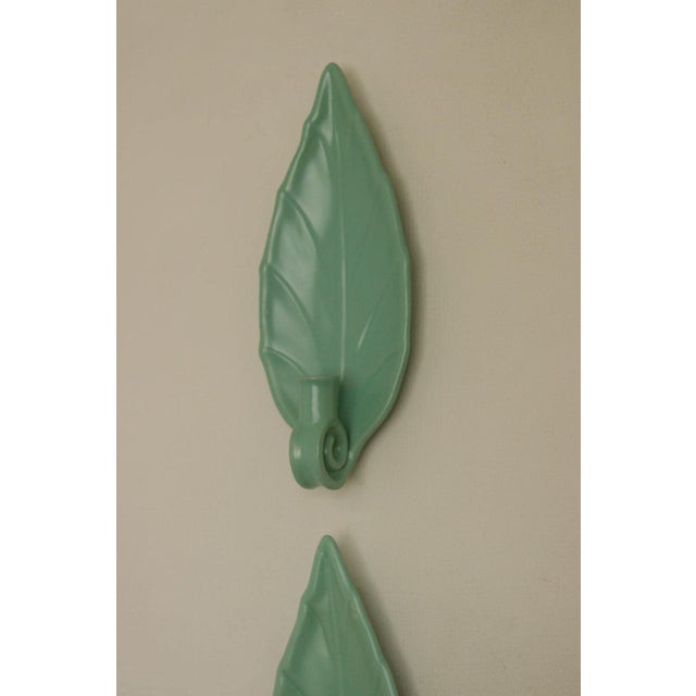 Mid-Century Modern Swedish Ceramic Sconces by Bo Fajans, Set of 2 For Sale - Image 10 of 18
