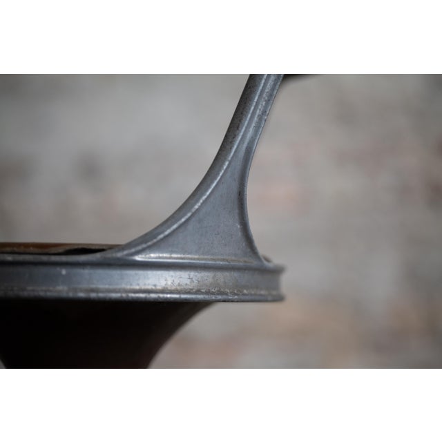 Vintage Industrial Tram Chair, 1940s For Sale - Image 12 of 18