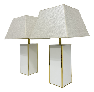 Table Lamps in the style of Maison Jansen, 1970s, Set of 2