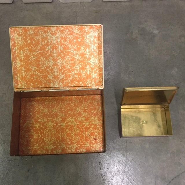 Metal Louis Sherry Tins - A Pair For Sale - Image 7 of 7