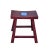 Chinese Handmade Blue White Porcelain Art Top Brick Red Single Seat Stool For Sale - Image 3 of 6