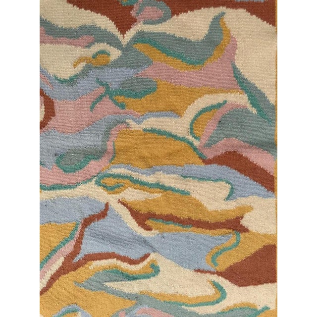 Textile French Modern Tapestry by Nee, 1970s For Sale - Image 7 of 16