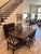 Wood Chippendale Banded Mahogany Dining Table and Chairs For Sale - Image 7 of 8