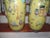 Ceramic Large 19th Century Chinese Porcelain Yellow Rouleau Vases in Famille Jaune Glaze - a Pair For Sale - Image 7 of 11