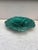 Late 19th Century 19th Century English Green Majolica Strawberry Platter For Sale - Image 5 of 7