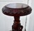 Vintage Carved Mahogany Regency Style Tall Pedestal/Plant Stand For Sale In Philadelphia - Image 6 of 11