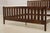 Stickley King Size Mission Oak Arts & Crafts Bed For Sale - Image 13 of 15
