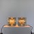 Illuminate your space with iconic mid-century charm embodied in this remarkable pair of Cubosfera table lamps, designed by...