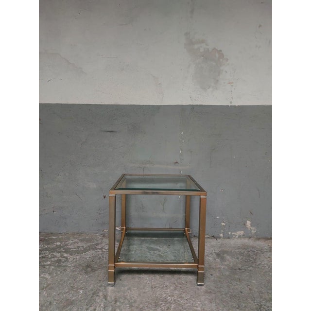 Hollywood Regency Hollywood Regency Coffee Table by Linea Bellini, 1980s For Sale - Image 3 of 18