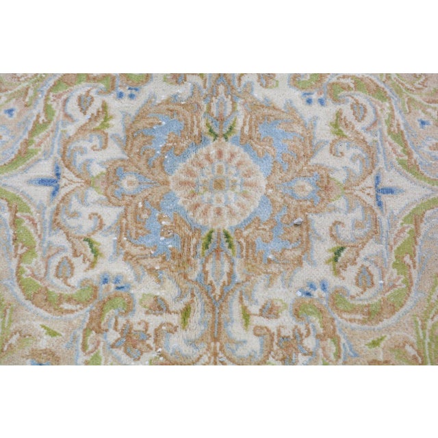 Turkish Vintage Turkish Anatolian Hand Knotted Wool Rug, 13'6x19'8 For Sale - Image 3 of 5