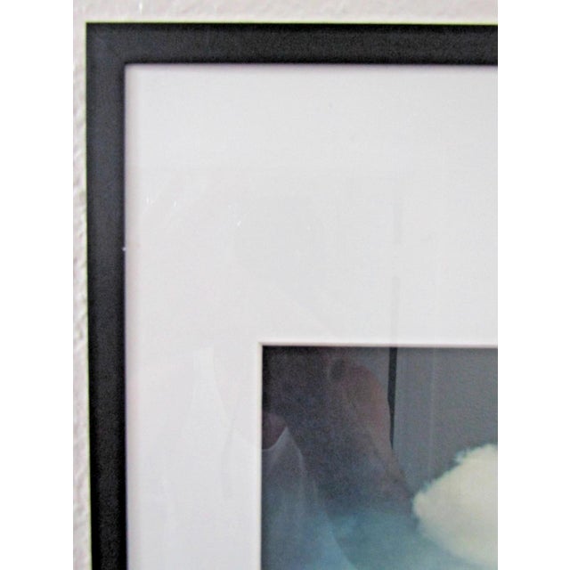 1990s Sarolta Ban Cloudladder No. 531 Digital Photo Manipulation Framed Behind Glass For Sale In Miami - Image 6 of 8