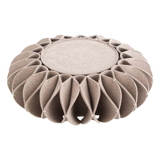 Ruff Low Pouf by Gandia Blasco For Sale