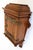 Arts & Crafts Hand-Carved Oak Wall Cabinet with Brass Details, 1900s For Sale - Image 13 of 18