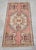 Vintage Hand Knotted Small Turkish Rug 1970s Entry Mat Kitchen Laundry Decor Boho Doormat 17"x34" For Sale - Image 4 of 10