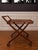 1970s Vintage Mid-Century Teak Folding Tea Bar Cart – Danish Scandinavian Modern For Sale - Image 5 of 17