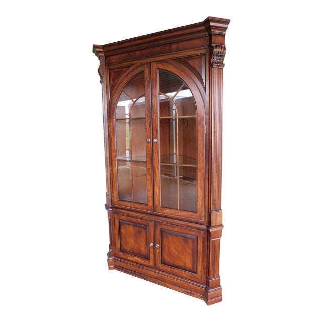 Ethan Allen Newport Collection Mahogany Corner 346438 Chairish