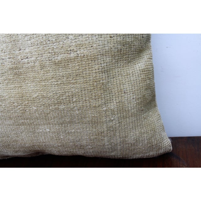 Traditional Turkish Vintage Rug Decorative Pillow Cover - 20"x20" For Sale - Image 3 of 13