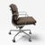 Herman Miller Herman Miller Eames Aluminum Group Soft Pad Management Chair - Espresso Brown Leather For Sale - Image 4 of 10
