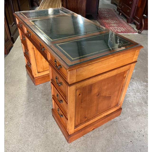 Late 20th Century Sligh-Lowry Partner Desk For Sale - Image 9 of 11