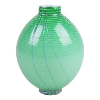Mid-Century Vase in Glass, Czech, 1960s For Sale