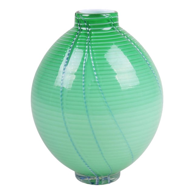 Mid-Century Vase in Glass, Czech, 1960s For Sale