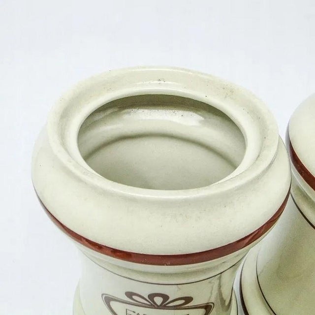 Art Deco Grains Container, Czechoslovakia, 1950s, Set of 2 For Sale - Image 4 of 10