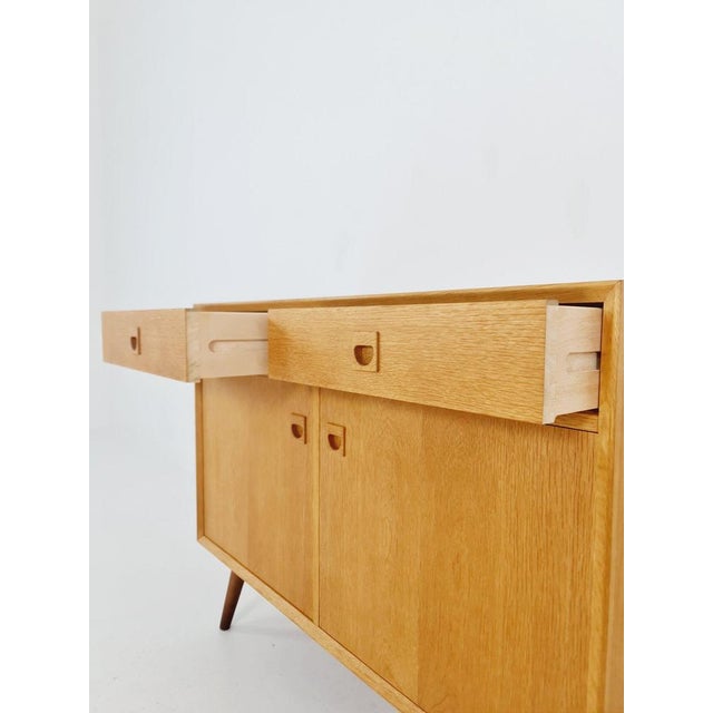 Mid-Century Danish Oak Sideboard by Brouer, 1960s For Sale - Image 3 of 11