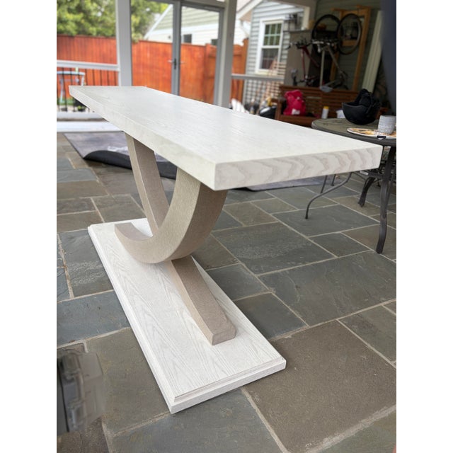 Ensemble Console Attributed to Maitland-Smith For Sale - Image 9 of 12