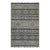 8x10 Vibrant Iris Gray Tribal Geometric Contemporary Handmade Wool Carpet Rug For Sale