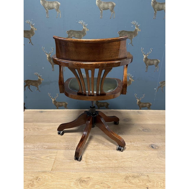 1990s Swivel Office Chair, 1990s For Sale - Image 5 of 6