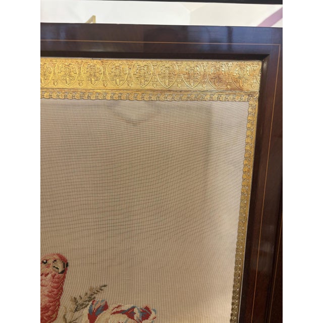 Antique Fireplace Screen, 1800s For Sale - Image 4 of 11