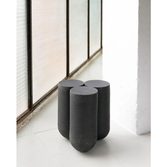 Gold Clay Moor Side Tables by Lisa Allegra, Set of 2 For Sale - Image 8 of 10