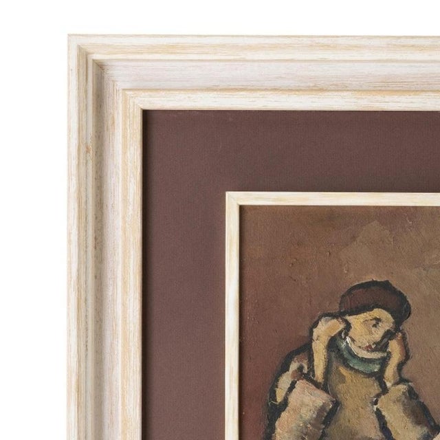 Painting - Pinho Diniz (signed). Untitled; oil on platex. Signed. Dimensions: 38 cm x 31 cm.