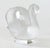 Lalique France Crystal "Cynget" Swan Cache/Seal Paperweight. Measures 2 1/4" high with a 2" diameter base. This nice piece...