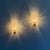 A beautiful and rare pair of murano glass wall sconces designed by ercole barovier for barovier & toso in 1971. Elegant,...