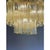 Italian Clear Amber Tronchi Murano Glass Flush Mount by Simoeng for Simoeng For Sale - Image 4 of 7